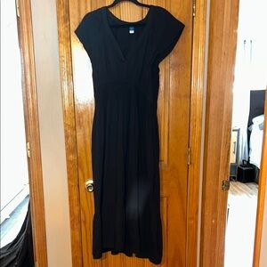 Old Navy Black Maxi Dress